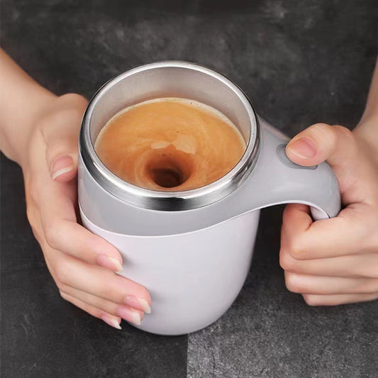 Electric self-mixing cup